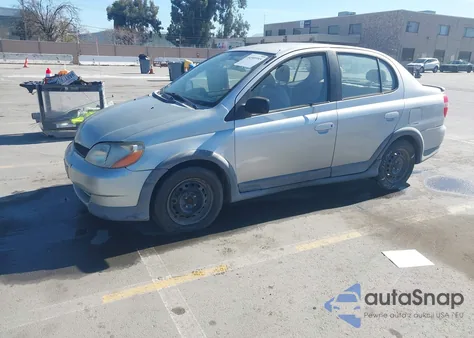 2000 Toyota Echo из США, поврежденный, VIN JTDBT1236Y0098220